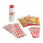 Carnival King Regular Popcorn Popper Starter Kit with 8 oz. Popper, Cart, and Supplies