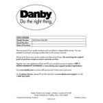 Danby DKC054A1BSL2DB 20 9/16