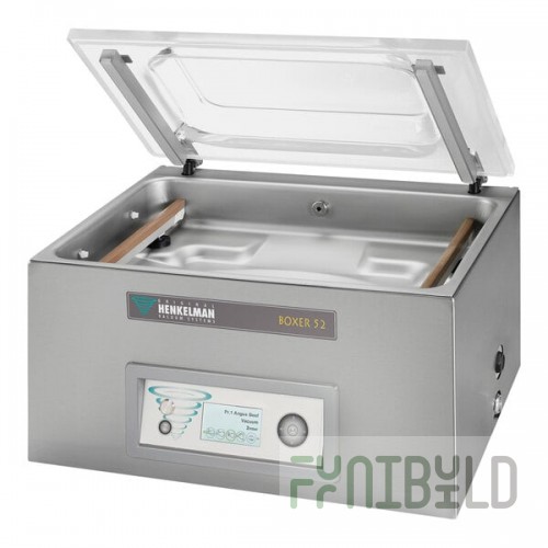 Henkelman BOXER52 CombiVac Chamber Vacuum Packaging Machine with (2) 16