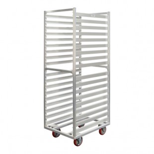New Age Industrial 36-Pan Side-Load Full-Size Heavy-Duty Mobile Aluminum Refrigerator / Proofer Rack 95433 New Age Industrial 36-Pan Side-Load Full-Size Heavy-Duty Mobile Aluminum Refrigerator / Proofer Rack 95433