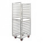 New Age Industrial 36-Pan Side-Load Full-Size Heavy-Duty Mobile Aluminum Refrigerator / Proofer Rack 95433 New Age Industrial 36-Pan Side-Load Full-Size Heavy-Duty Mobile Aluminum Refrigerator / Proofer Rack 95433