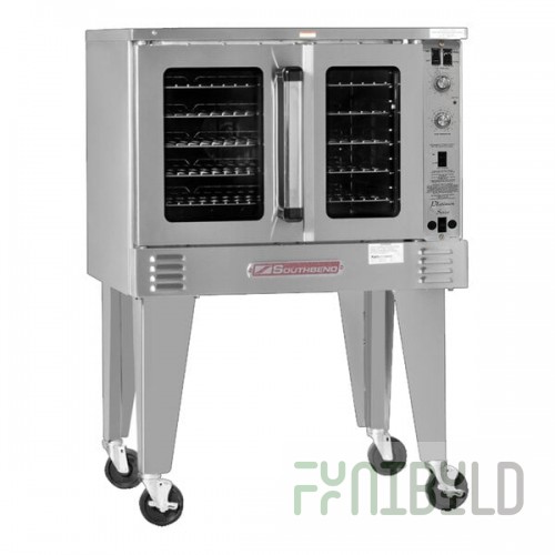 Southbend PCE75S/SD-PRO Platinum Pro Series 5-Shelf Single Deck Full Size Standard Electric Convection Oven with Temperature Probes - 208V, 1 Phase, 7.5 kW