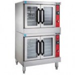 Vulcan VC55ED-240/3 Double Deck Full Size Electric Convection Oven - 240V, Field Convertible, 24 kW Vulcan VC55ED-240/3 Double Deck Full Size Electric Convection Oven - 240V, Field Convertible, 24 kW