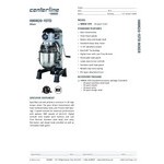 Centerline by Hobart HMM20-1STD 20 Qt. Planetary Stand Mixer with Guard & Standard Accessories - 120V, 1/2 hp