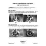 Hobart HCM450-62-4 45 Qt. Vertical Cutter Mixer Food Processor - 240V, 3 Phase, 5 hp