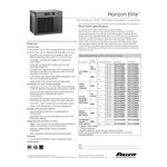 Follett HCC1010WHT Horizon Elite Series 29 1/8