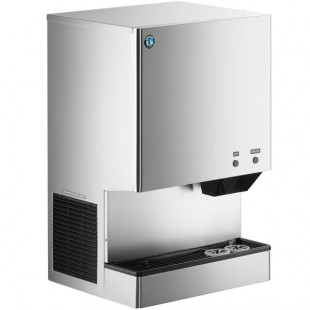 Hoshizaki DCM-300BAK Air-Cooled Countertop Ice Maker and Water Dispenser - 40 lb.