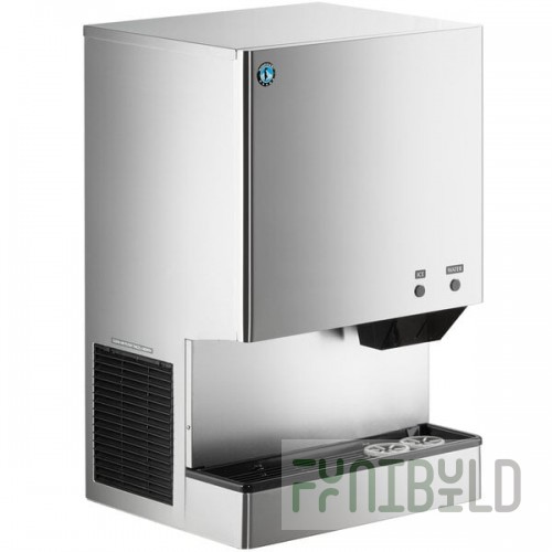 Hoshizaki DCM-300BAK Air-Cooled Countertop Ice Maker and Water Dispenser - 40 lb.