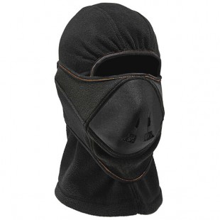 Ergodyne 16971 N-Ferno 6970 Black Fleece Extreme Balaclava Face Mask with Heat-Exchanging Hot Rox Ergodyne 16971 N-Ferno 6970 Black Fleece Extreme Balaclava Face Mask with Heat-Exchanging Hot Rox