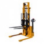 Big Joe Electric 2-Stage Walkie Straddle Stacker with 116