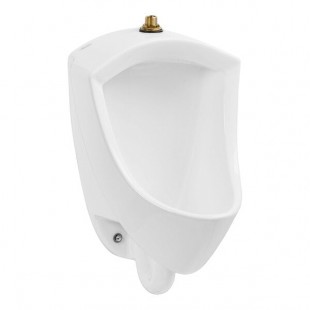 American Standard Pintbrook 6002001.020 White Vitreous China Washdown Urinal with Top Spud Inlet - 0.125 to 0.5 GPF American Standard Pintbrook 6002001.020 White Vitreous China Washdown Urinal with Top Spud Inlet - 0.125 to 0.5 GPF
