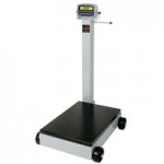 Cardinal Detecto 5852F-205 500 lb. Portable Digital Floor Scale with Tower Display, Legal for Trade