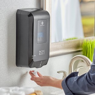 Pacific Blue Ultra Automated Touchless Soap and Sanitizer Dispenser Pacific Blue Ultra Automated Touchless Soap and Sanitizer Dispenser