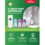 Air Wick RAC91101EA 5.89 oz. Summer Delights Scented Fragrance Refill Canister - 6/Case