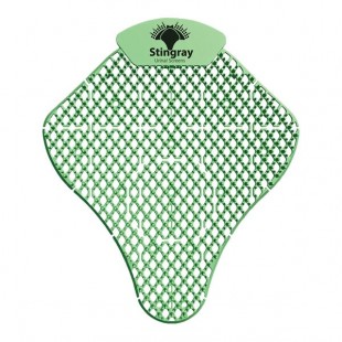 WizKid Stingray STGRY-CU/MLN Cucumber Melon Scent Urinal Screen - 6/Case WizKid Stingray STGRY-CU/MLN Cucumber Melon Scent Urinal Screen - 6/Case