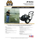 Mi-T-M JP Series JP-3004-1ME3 Corded Electric Cold Water Pressure Washer with 4 Nozzles - 3,000 PSI; 3.9 GPM