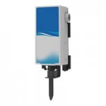 Seko ProMax PXB4F04U0000 4-Product Wall-Mount Venturi Chemical Dilution System with Button Activation and Flex Gap Backflow Prevention - 1 GPM