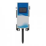 Seko ProMax PXB4F04U0000 4-Product Wall-Mount Venturi Chemical Dilution System with Button Activation and Flex Gap Backflow Prevention - 1 GPM