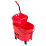 Rubbermaid® FG758088YEL WaveBrake® 35 Qt. Yellow Mop Bucket with Side Press Wringer Rubbermaid® FG758088YEL WaveBrake® 35 Qt. Yellow Mop Bucket with Side Press Wringer