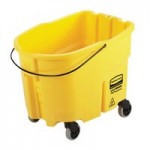 Rubbermaid® FG758088YEL WaveBrake® 35 Qt. Yellow Mop Bucket with Side Press Wringer Rubbermaid® FG758088YEL WaveBrake® 35 Qt. Yellow Mop Bucket with Side Press Wringer