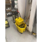Rubbermaid® FG758088YEL WaveBrake® 35 Qt. Yellow Mop Bucket with Side Press Wringer Rubbermaid® FG758088YEL WaveBrake® 35 Qt. Yellow Mop Bucket with Side Press Wringer