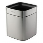 Tramontina 81200/017DS 2 Gallon Stainless Steel Square Wastebasket
