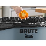 Rubbermaid® FG264360GRAY BRUTE 44 Gallon Gray Round Trash Can