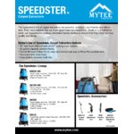 Mytee 1001DX-200 Speedster Heated Corded Carpet Extractor - 10 Gallon - 115V
