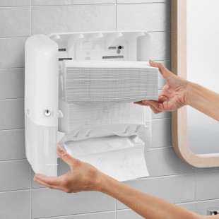 Tork Premium Xpress White Compressed Multi-Fold Paper Towel H2 - 2,400/Case Tork Premium Xpress White Compressed Multi-Fold Paper Towel H2 - 2,400/Case