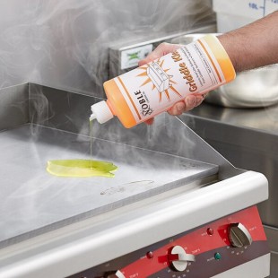 Noble Griddle Kleen 32 oz. Ready-to-Use Liquid Grill / Griddle Cleaner - 4/Case