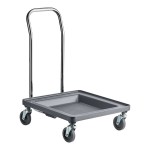 Noble Warewashing Gray Dish Rack and Glass Rack Dolly with 31 Noble Warewashing Gray Dish Rack and Glass Rack Dolly with 31