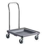 Noble Warewashing Gray Dish Rack and Glass Rack Dolly with 31 Noble Warewashing Gray Dish Rack and Glass Rack Dolly with 31