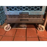 Noble Warewashing Gray Dish Rack and Glass Rack Dolly with 31 Noble Warewashing Gray Dish Rack and Glass Rack Dolly with 31