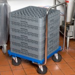 Vollrath 1698 Traex® Chrome Plated Dolly Handle - 30