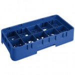 Cambro 10HS434151 Soft Gray Camrack Customizable 10 Compartment 5 1/4