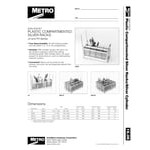 Metro FC1 Polypropylene Flatware Cylinder