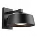 Canarm Crue Matte Black Outdoor LED Wall Light - 120V, 12W