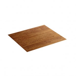 Palmer Snyder 3' x 3' American Plank Vinyl Seamless Portable Dance Floor Panel