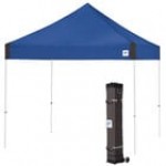 E-Z Up VG3SG10BK Vantage Instant Shelter 10' x 10' Black Canopy with Steel Gray Frame E-Z Up VG3SG10BK Vantage Instant Shelter 10' x 10' Black Canopy with Steel Gray Frame