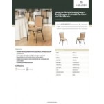 Lancaster Table & Seating Square Back Banquet Chair with Tan Vinyl and Black Frame Lancaster Table & Seating Square Back Banquet Chair with Tan Vinyl and Black Frame