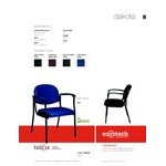 Eurotech 8011-AT30 Dakota Series Navy Arm Chair Eurotech 8011-AT30 Dakota Series Navy Arm Chair