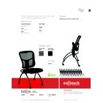 Eurotech NT1000-5806 Flip Series Black Office Chair Eurotech NT1000-5806 Flip Series Black Office Chair
