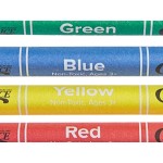 Choice 4 Pack Triangular Kids' Restaurant Crayons in Print Box - 500/Case Choice 4 Pack Triangular Kids' Restaurant Crayons in Print Box - 500/Case
