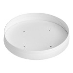 Inno-Pak To Go Fresh 32 oz. White Poly-Coated Paper Food Cup Vented Lid - 500/Case