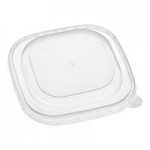 Choice 16 oz. Round Kraft PE-Lined Microwavable Take-Out Container - 50/Pack