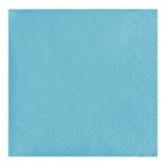 Creative Converting 58157B Pastel Blue 3-Ply 1/4 Fold Luncheon Napkin - 500/Case