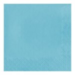 Creative Converting 58157B Pastel Blue 3-Ply 1/4 Fold Luncheon Napkin - 500/Case