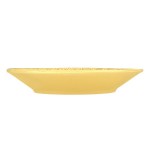 Libbey Farmhouse 27 oz. Round Butter Yellow Porcelain Soup and Salad Bowl - Sample