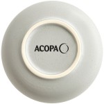 Acopa Embers 13 oz. Gray Matte Stoneware Bowl - Sample
