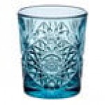 Libbey Hobstar 12 oz. Sapphire Rocks / Double Old Fashioned Glass - Sample